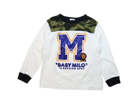 BAPE KIDS Long Sleeve T-Shirt 4T Cheap