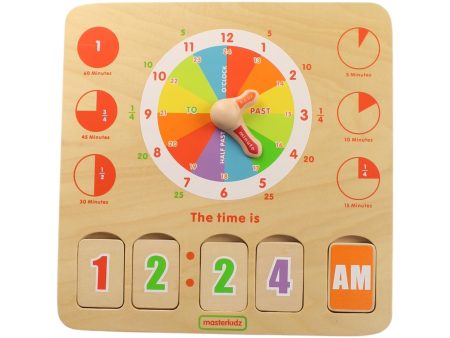 Masterkidz Time Teaching Board O S Supply