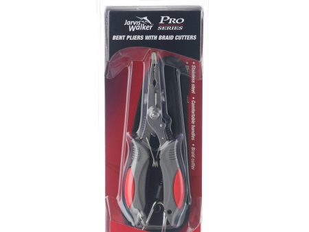 Jarvis Walker Pro Series Bent Pliers with Braid Cutters SS For Cheap