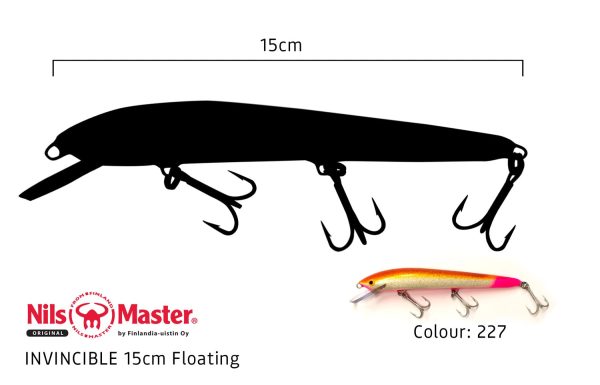 Nils Master Invincible-F 15cm 30g Cheap