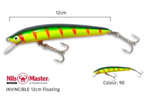 Nils Master Invincible-F 12cm 24g Hot on Sale