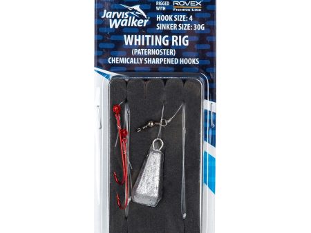 Jarvis Walker Whiting Rig With Chemically Sharpened #4 Hook Rig Discount