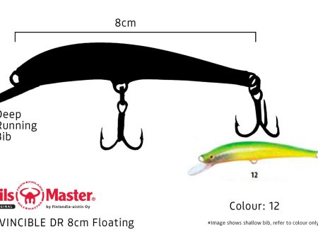 Nils Master Invincible-DR 8cm 8g Online Hot Sale