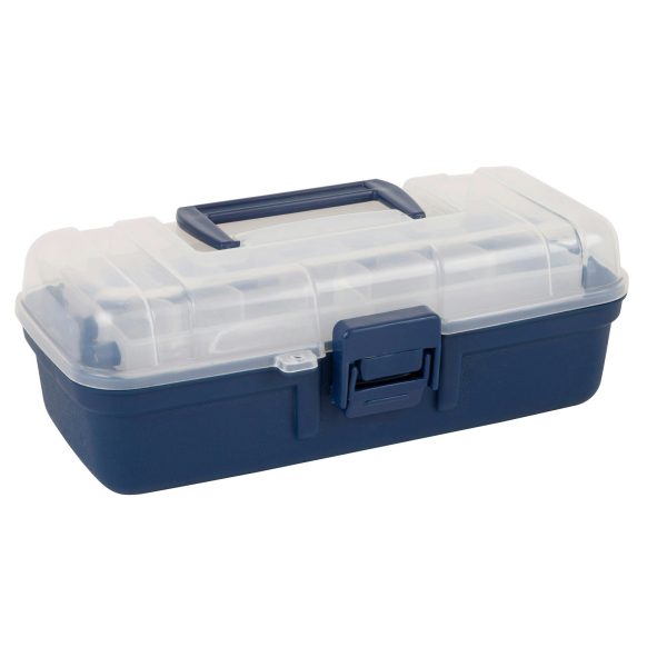 Jarvis Walker 1-Tray Clear-Top Tackle Box For Discount