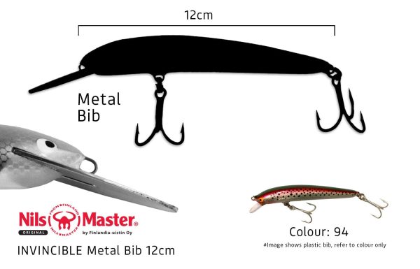 Nils Master INV-DR-Metal-Bib 12cm 24g Online Sale