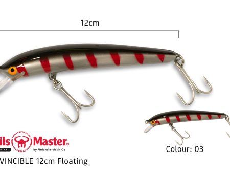 Nils Master Invincible-F 12cm 24g Hot on Sale