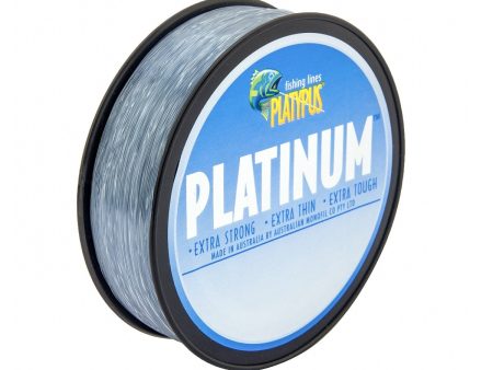 Platypus Platinum Grey Monofilament Line - 300m Sale