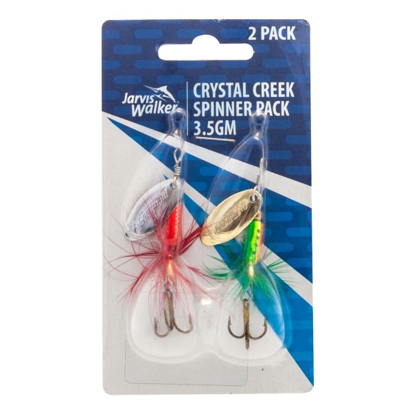 Jarvis Walker Crystal Creek Spinner Lures For Discount