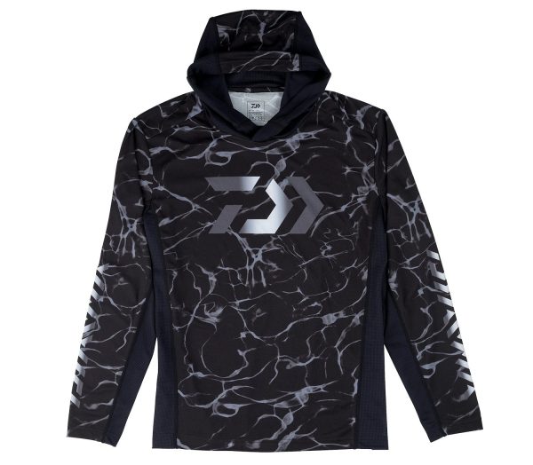 DAIWA SPLASH FISHING SHIRT WITH HOOD Online now