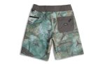 Pelagic Deep Drop Youth Shorts - Open Seas Camo Army Green Discount