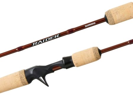 Shimano Raider Baitcaster Fishing Rods on Sale