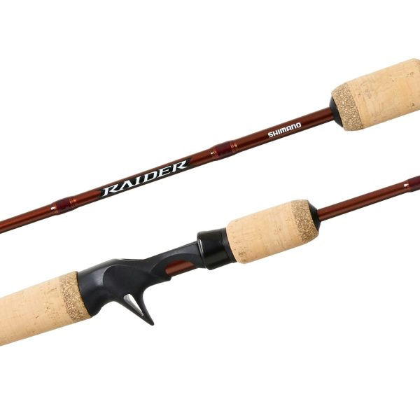 Shimano Raider Baitcaster Fishing Rods on Sale