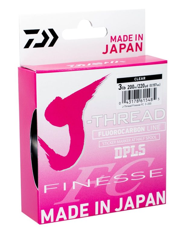 Daiwa J-Thread Finesse FC Fluorocarbon Line 200m For Discount