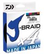 Daiwa J-Braid 4 - Multi-Colour Line Online now