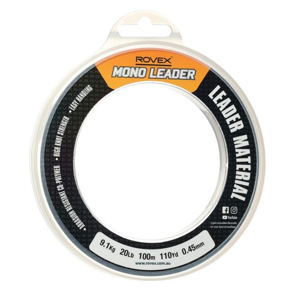 Rovex Copolymer Mono Leader 100m Sale