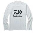 DAIWA L S FEEL ALIVE T SHIRT- WHITE Online Sale