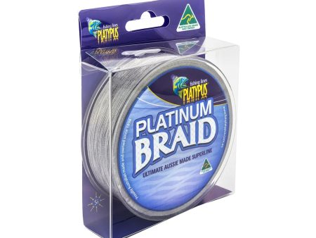 Platypus Platinum Braid 300Yds Grey Cheap