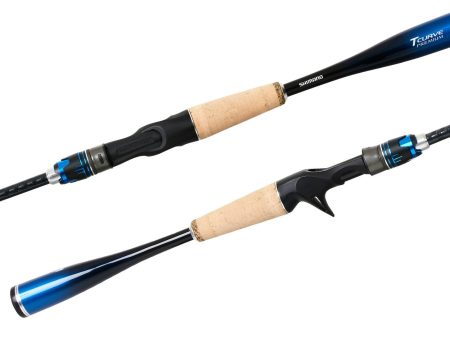 Shimano Tcurve Premium Baitcaster Fishing Rods Discount