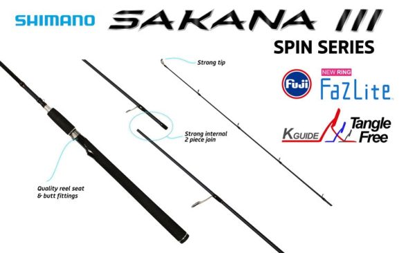 Shimano Sakana 3 Rods Spin Series Online