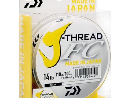 Daiwa J-Thread Fluorocarbon Leader Line Supply