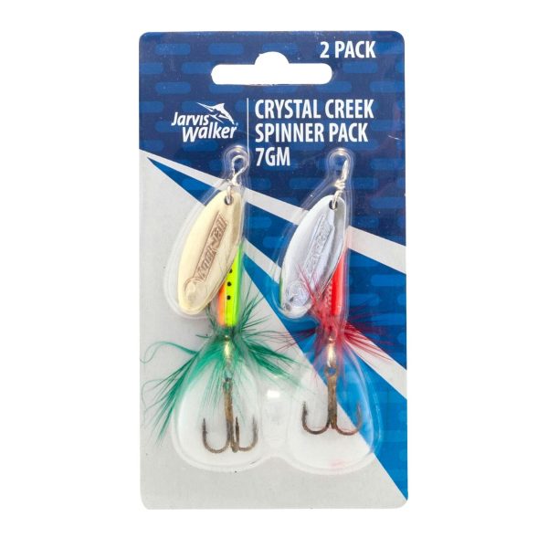 Jarvis Walker Crystal Creek Spinner Lures For Discount