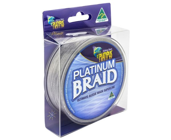 Platypus Platinum Braid 300Yds Grey Cheap