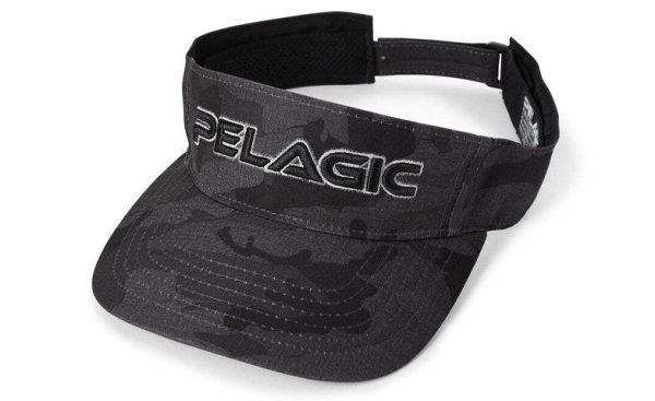 Pelagic Visor Fish Camo Black Online now