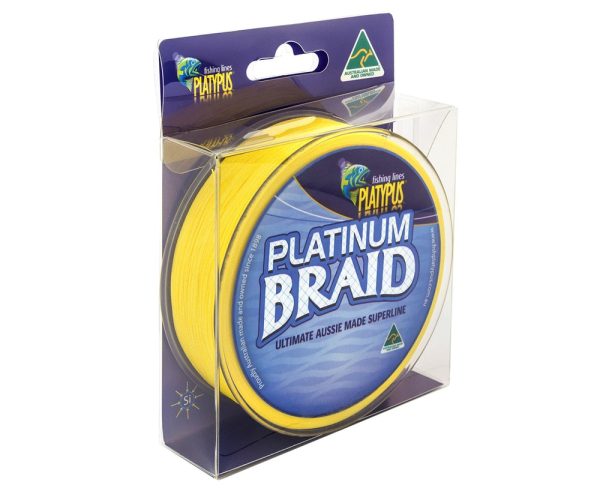 Platypus Platinum Braid 125Yds Yellow For Sale