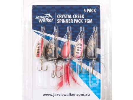 Jarvis Walker Crystal Creek Spinner Lures For Discount