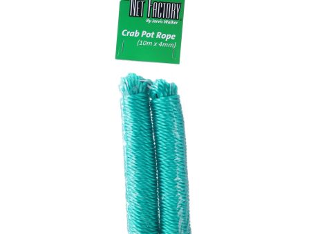 Net Factory Crab Pot Rope - 10m x 4mm - 2pk Online Hot Sale