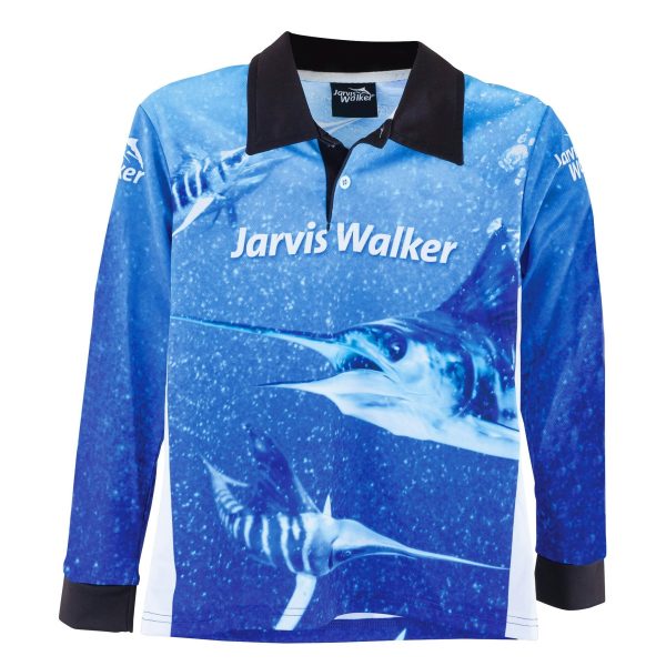 Jarvis Walker Marlin Kids Fishing Shirt Fashion