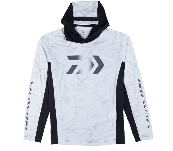 DAIWA SPLASH FISHING SHIRT WITH HOOD Online now