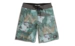 Pelagic Deep Drop Youth Shorts - Open Seas Camo Army Green Discount